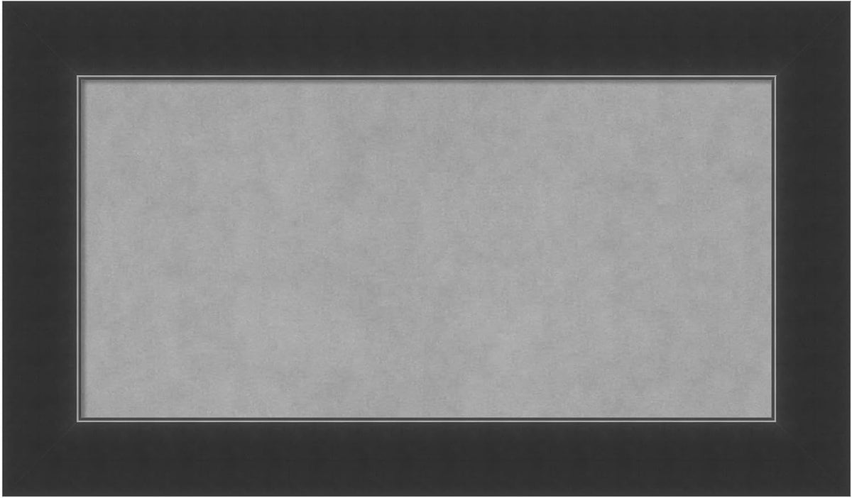 Amanti Art Black Framed Magnetic Board 17x29 Small Vision Board