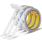 Double Sided Tape 9448A 3/4" x 33Ft Pack of 3 Made of 3M Super Sticky Adhesive by AdhesiveTapeAppliedtoLife