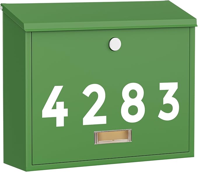 LAND·VOI Locking Wall-Mount Mailbox by LAND%C2%B7VOI