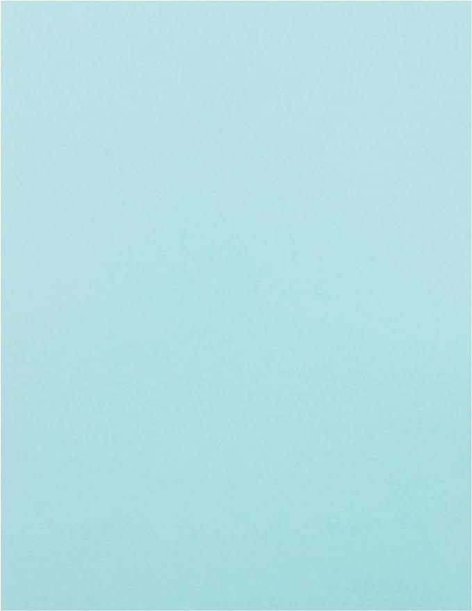 LUXPaper 8.5" x 11" Paper | Letter Size | Pastel Blue | 60lb. Text | 50 Qty by LUXPaper