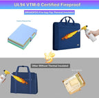 Fireproof & Waterproof Accordion File Organizer – Fireproof File Folder - Image 6