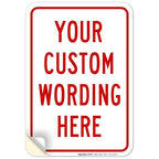 Custom Sign, Personalized Metal Signs, Customize by SigoSigns