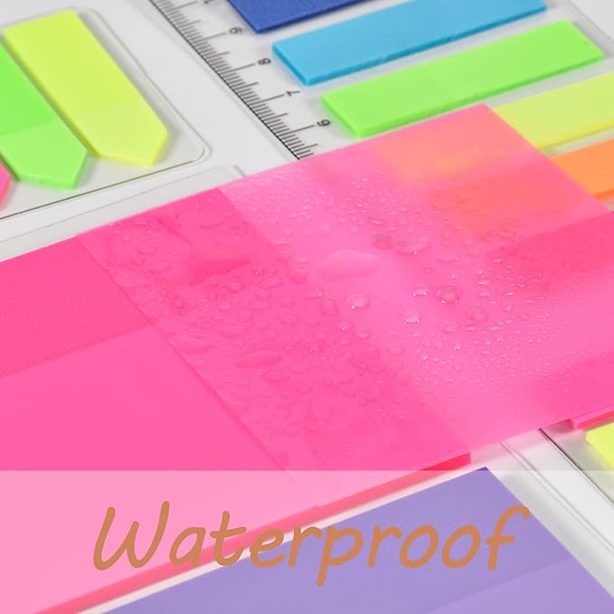 BAYTORY 700 Sheets Transparent Sticky Notes, Self-Adhesive Translucent Writable - Image 5