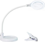 Brightech LightView Pro Flex 2 in 1 Magnifying Desk Lamp, 2.25x Light Magnifier