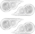 JEFURE 4 Pcs Correction Tape, 39.4 Ft White Wrong Out Tear-Resistant Bulk by JEFURE