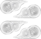 JEFURE 4 Pcs Correction Tape, 39.4 Ft White Wrong Out Tear-Resistant Bulk by JEFURE