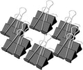 Ufmarine Medium Binder Clips 1.25 inch Length, Medium Paper Clips by Ufmarine