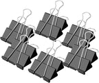 Ufmarine Medium Binder Clips 1.25 inch Length, Medium Paper Clips by Ufmarine