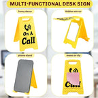 Funny Office Desk Accessories, Workplace Status Indicator Office Cubicle Decor - Image 3