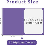 HAUTOCO 30 Packs Certificate Holders, Document Award Covers Certificate Folders - Image 2