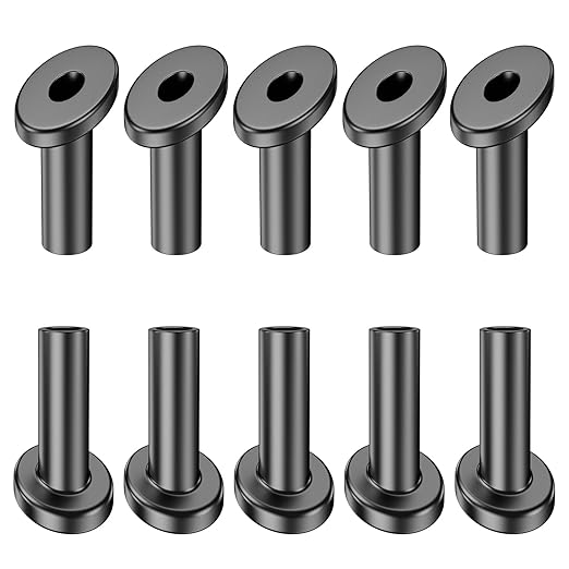 BLIKA 60 Pack 25 30 35 Degree 1/8" Black Cable Railing Angle Beveled Protector - Image 7