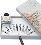 hhhouu Calligraphy Set for Beginners Quill Pen and Ink Set Fancy Pens - Image 2