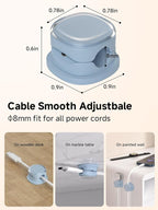 Magnetic Cable Clips, Adjustable Cord Holder Management, Adhesive Wire Keeper - Image 3