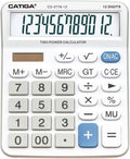 Premium Commercial 12-Digit Large Desktop Calculator by CATIGA