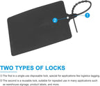 MECCANIXITY Plastic Seals Shipping Tags, - Image 3