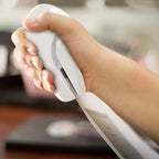 Plus Paper Clinch Compact Staple-Free Stapler, Ivory White - Image 9