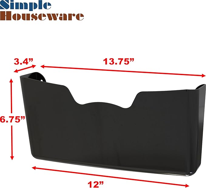 Simple Houseware Single Pocket Wall Mount - Image 4