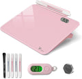 Small Glass Desk Whiteboard Dry-Erase Board by TOWON