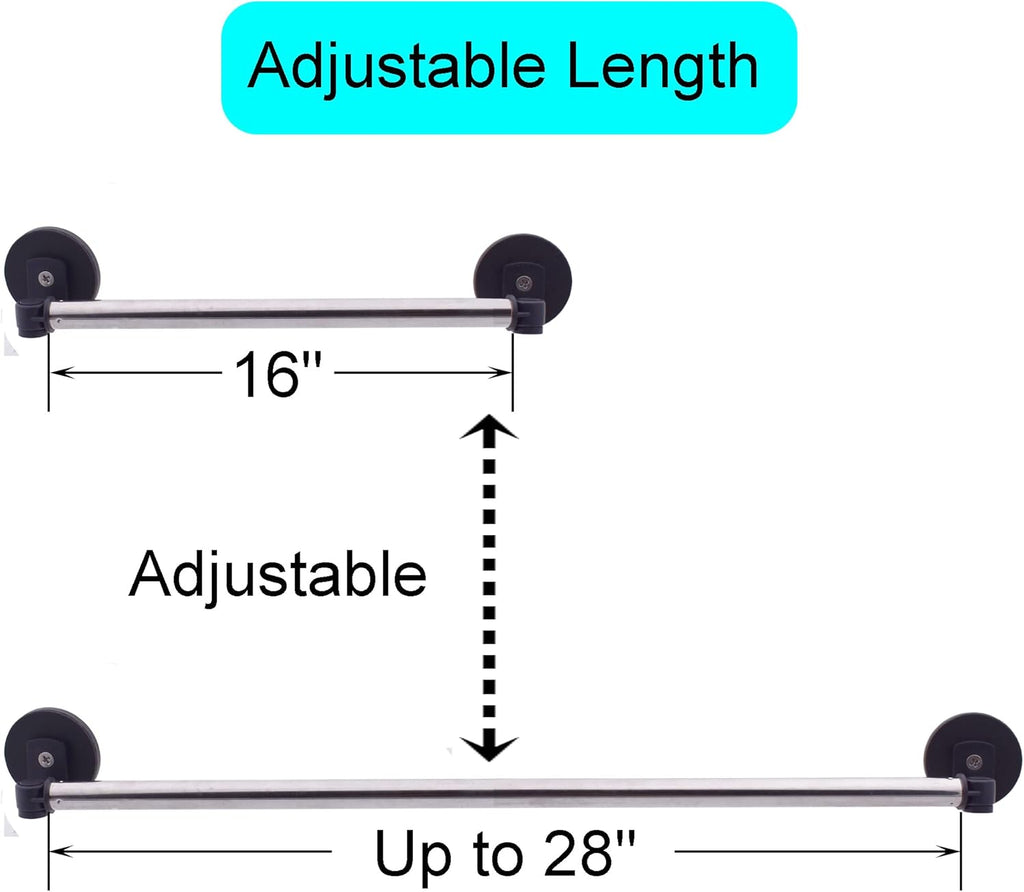 YYST 29" (74CM) Magnetic Anchor Chart Holder Adjustable Magnetic Date Cards Holder Calendar Holder for Crafts, Classroom Calendar, Classroom Decor W O Rings