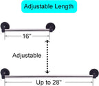 YYST 29" (74CM) Magnetic Anchor Chart Holder Adjustable Magnetic Date Cards Holder Calendar Holder for Crafts, Classroom Calendar, Classroom Decor W O Rings