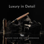 Wordsworth & Black Fountain Pen Set, Luxury Bamboo Wood - Image 2