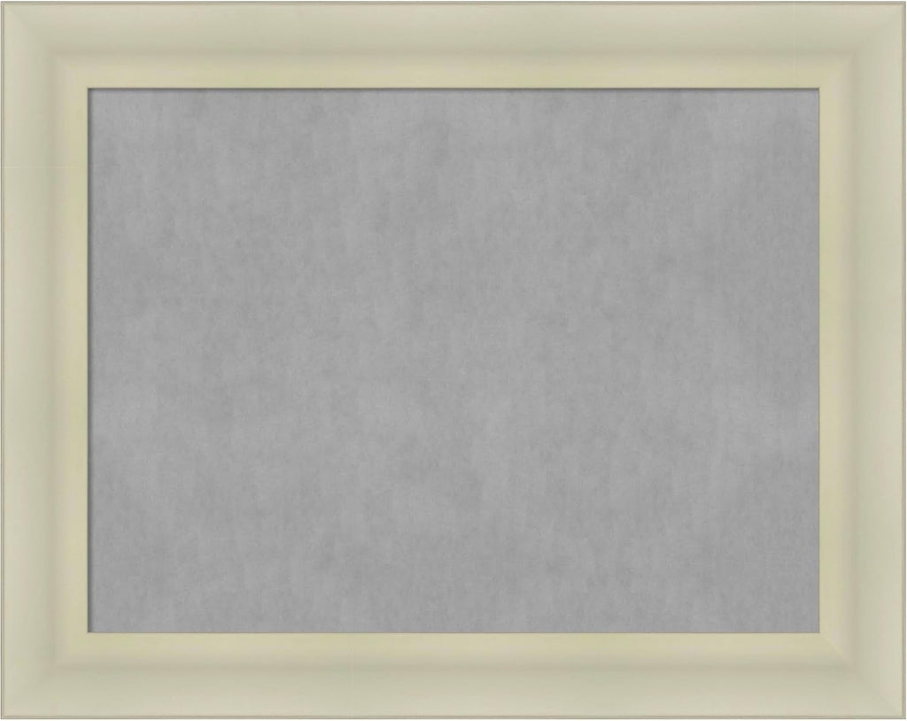Amanti Art Silver Framed Magnetic Board 23x29 Medium Vision Board