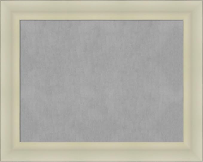 Amanti Art Silver Framed Magnetic Board 23x29 Medium Vision Board by AmantiArt