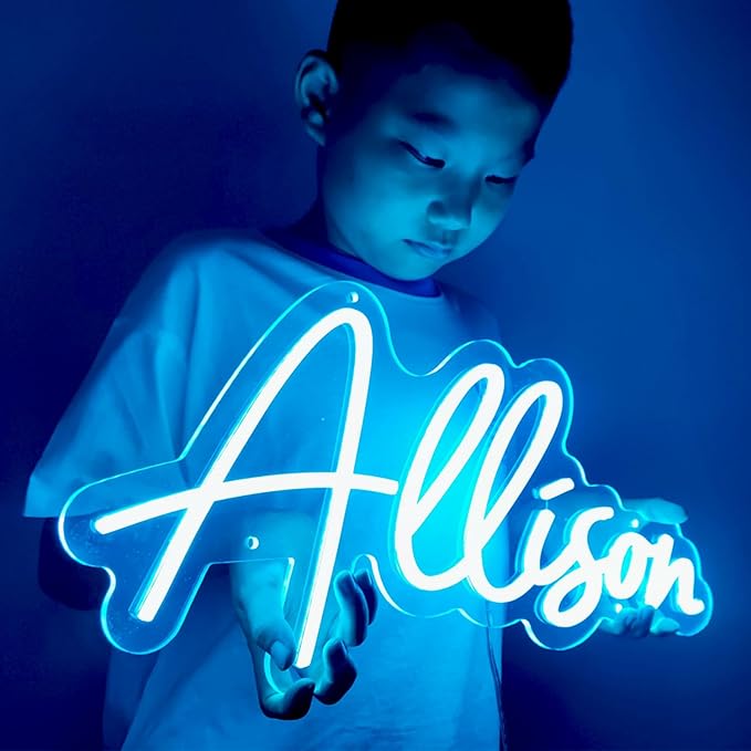 Custom Neon Name Sign Personalized by DecoBrilliand