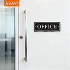 ASAVI “OFFICE” Acrylic Door Sign – Waterproof & Fade-Resistant Office Label - Image 8