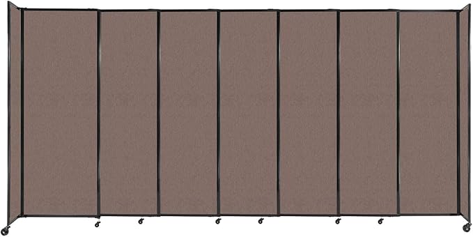 Versare Straightwall Sliding Portable Wall Partition | Freestanding Office by VERSARE