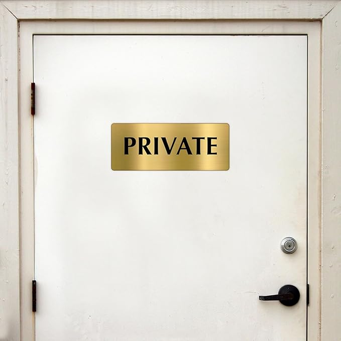 SmartSign Custom Brass Sign - Image 2