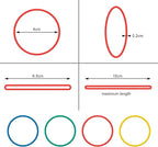 700PCS Multicolor Rubber Bands, Heat Resistant Rubber Band - Image 3