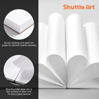 Shuttle Art Marker Pad, 11.69”x8.27” Portable A4 Sketchbook, 60 Sheets Drawing - Image 6