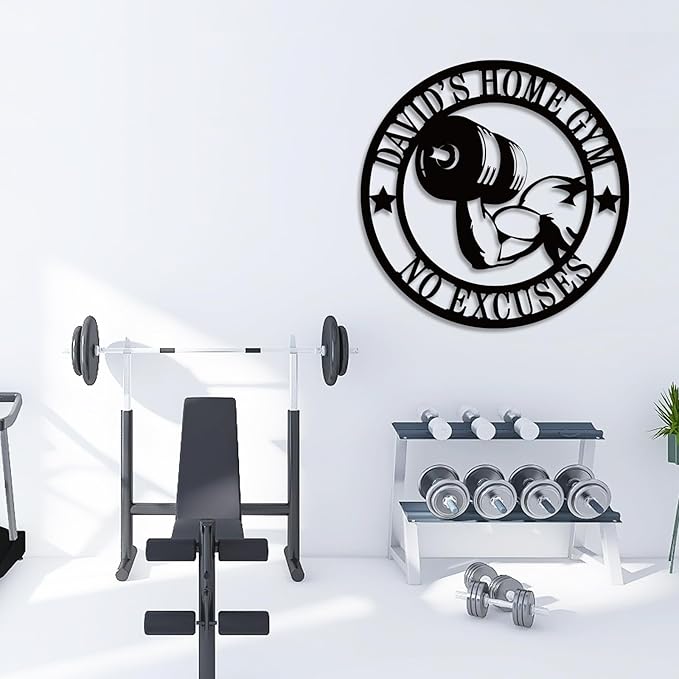 Personalized Home Gym Name Metal Sign, Custom Home Gym Decor，Custom Gym Metal - Image 4