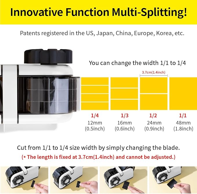 Multi-Section Tape Dispenser ZO-508: Innovative Cutter - Image 2
