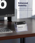 Uniclife 2 Pack Acrylic Business Card Holder - Image 6