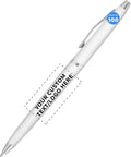DISCOUNT PROMOS Custom Langham Ballpoint Ink Pen by DISCOUNTPROMOS