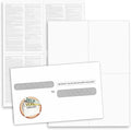 NextDayLabels - W-2 4-Up Employee Tax Forms, Instructions on Back" by NextDayLabels