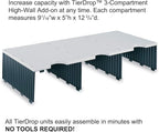 Ultimate Office TierDrop Jumbo 3-Compartment High-Wall - Image 6
