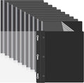 Teling 72 Pack Clear Front Report Covers Bulk Business Report Covers Plastic by Teling