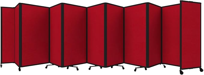 Versare Room Divider 360 Portable Wall Partition | Folding Panels | Large by VERSARE