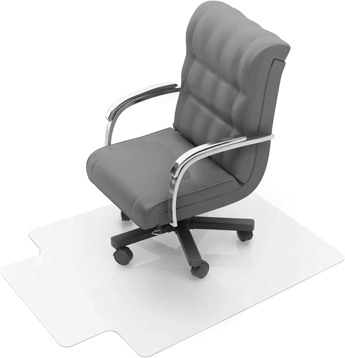 Floortex® Exclusive Ultimat® Polycarbonate Lipped Chair Mat for Carpets up to...