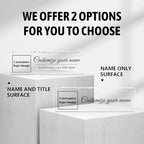 Custom Office Name Plate for Desk, Desk Name Plate Personalized, Personalized - Image 6
