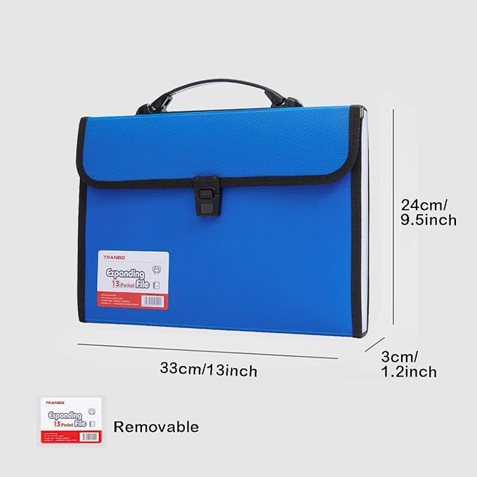 12 Pockets Letter Size/A4 Accordion File Organizer - Image 6