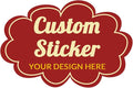 100-500 Pcs Custom Stickers Personalized Labels by Bemumley