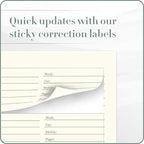 Gallery Leather Address Book Correction Labels - Image 4