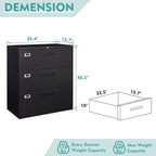 MIIIKO Lateral File Cabinet - Image 3