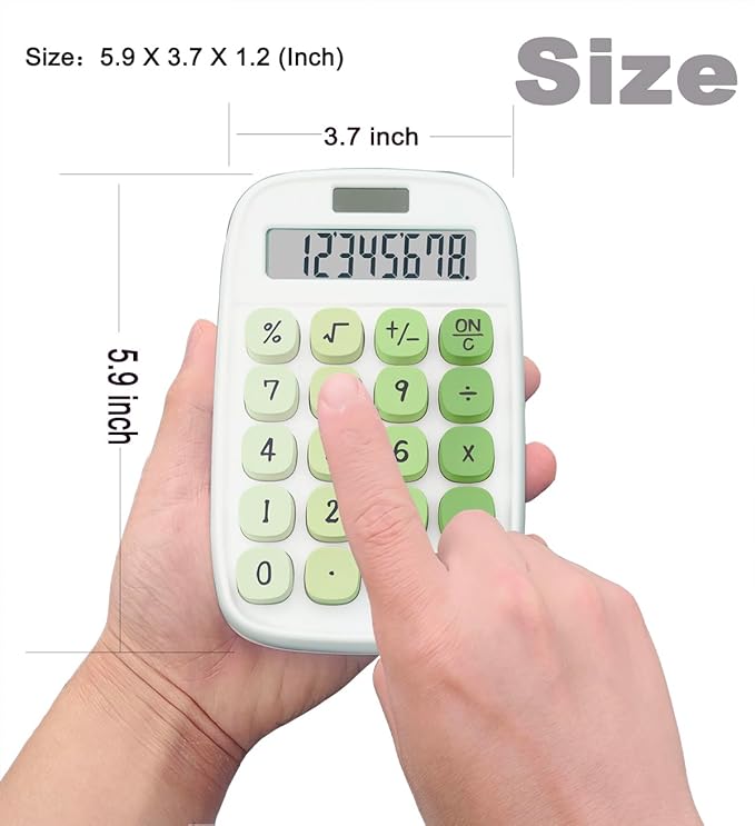 Mechanical Calculator, BTSEYAW Dual Power Calculator - Image 5