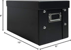 CheckOutStore Black Stamp & Die Craft Scrapbook Storage Pocket Box - Image 5