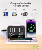 Acer 7-in-1 Wireless Charging Station - 30W Fast Wireless Charger - Image 5